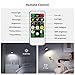 LED Wall Lights, Wall Lamp 3 Color Temperatures & Dimmable Magnetic 360° Rotation with Remote, Wall Sconces 2 Pcs with 3000mAh Rechargeable Battery, Cordless Wall Light for Reading Bedside Hallway