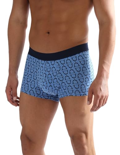 Image of U.S. Polo ASSN. Men PT005 Cotton Modal Printed Premium Underwear Trunks -Pack of 1