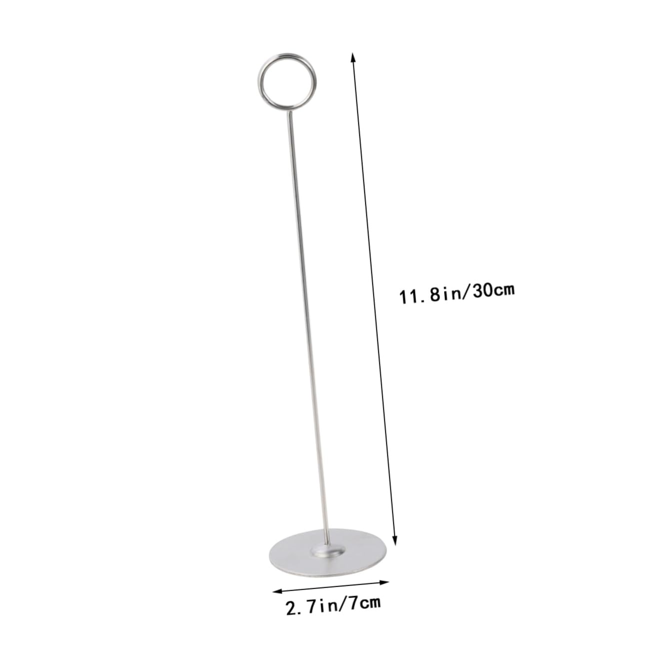 HOLIDYOYO Metal Table Number Holder Sign Stand Photo Holder Kpop Stand for Events Banquets Restaurants