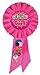 Beistle Birthday Girl Rosette, (1 Count), 3.25 Inches by 6.5 Inches