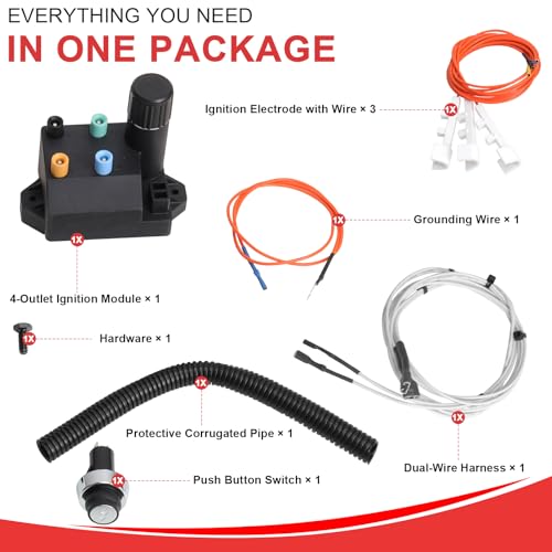 66354 Igniter Kit for Weber GS4 Genesis II E/S-315, II E/S-310 Grill Parts by WEBROIL - Used condition - Image 6