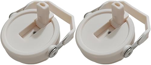 Paquete de 2 tapas de vaso para Stanley Adventure Quencher de 20 onzas, 30 onzas, a prueba de derrames, con asa (30 onzas, verde)