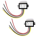 Instalación Sencilla y Versatilidad: Con extremos estañados listos para conectar, este transformador 24v a 12v se instala rápidamente sin herramientas especiales. Es compatible con autos, sistemas solares, embarcaciones y talleres, ofreciendo flexibilidad en su aplicación