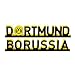 Borussia Dortmund Unisex Bvb-dekoschriftzug Borussia Dortmund Dekoration, Schwarz/gelb, Einheitsgröße EU