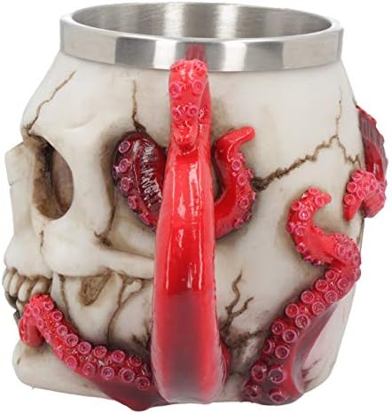 Nemesis Now B4695N9 Devoured Tankard 16cm, Resin w/stainless steel insert, Red, One Size