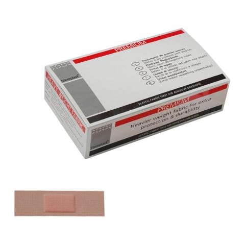 Steroplast Premium Heavyweight Fabric Plasters 100pk Cover
