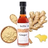Hella Cocktail Co. | Ginger Bitters, 5 oz | Craft Cocktail Bitters Made with Real Ginger and Whole Spices|Perfect for Holiday Cocktail Recipes