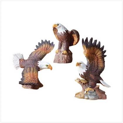 Amazon.com: Miniature Eagle Set : Home & Kitchen