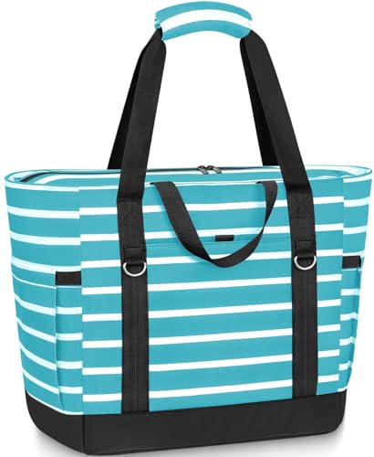 Sac de plage XXL étanche LUROON avec compartiment isotherme PEVA pour garder vos repas au frais