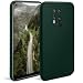Produktbild Moozy Minimalist Series Silikon Hülle für OnePlus 8 Pro, Dunkelgrün - Mattes Finish, Dünne, Weiche TPU-Handyhülle Schutzhülle