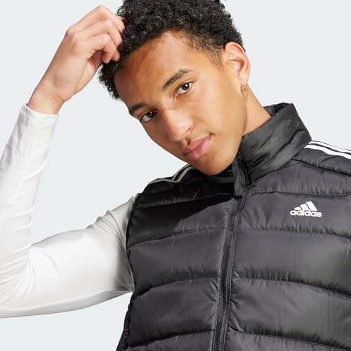 adidas male Adult Essentials 3 çizgili Light Down Vest kuş tüyü mont - Görsel 5
