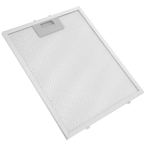 Alipis Filtro para Campana Extractora de Cocina 32X26X09 CM Filtro Antigrasa de Aluminio y ABS Malla Metálica de 5 Capas Repuesto para Extractor de Grasa en Cocina Doméstica y
