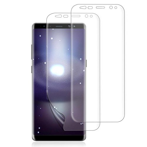 Galaxy Note 8 Screen Protector,acetend [Not Glass] Note 8 Screen Protector[Case Friendly] [Bubble Free] [Highly Responsive] Wet Applied Screen Protector for Samsung Galaxy Note 8 [2-Pack]