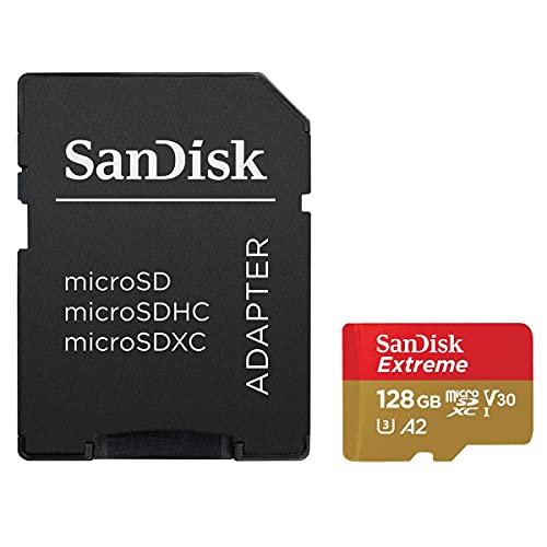 SanDisk Extreme 128 GB UHS-I microSD