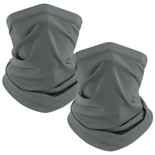 Image of TICONN Neck Gaiter Face Cover Scarf, Neck Warmer Breathable Sun & Wind-proof for Skiing Fishing Hiking Cycling