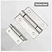 Stainless Steel Swing Hinge Industrial Electrical Automation Machinery Equipment Box Cabinet Door