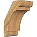 Ekena Millwork BRC06X08X12OLY00RWR 6"W x 8"D x 12"H Olympic Rough Sawn Knee Brace, Western Red Cedar