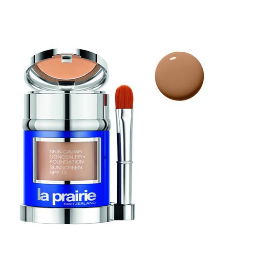 La Prairie Skin Caviar Concealer Foundation Soleil Beige SPF 15 1.0oz / 30ml