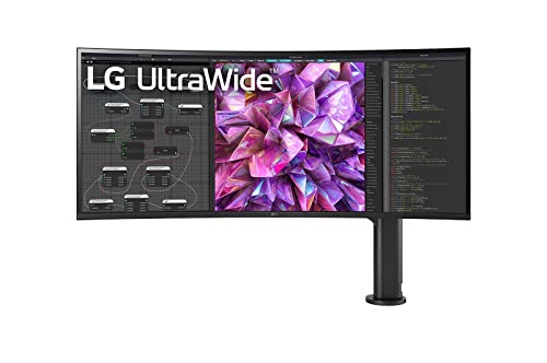 LG 38WQ88C-W – Monitor ultrapanorámico 21:9 UltraWide (Panel NanoIPS: 3840 x 1600, 450nit, 1000:1, 1ms, sRGB>99%, VESA DisplayHDR 600); diag. 95,3cm; entradas: HDMIx2, DPx1, Thunderbolt 3