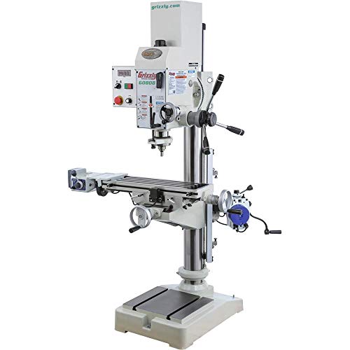 Grizzly Industrial G0808-20-3/4" Gearhead Drill Press With Cross-Slide Table #TOP1