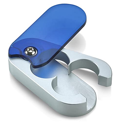 Coupe-pilules portable pour le voyage, répartiteur et boîte à comprimés en aluminium