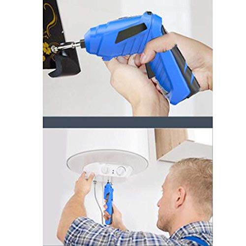 WEI-LUONG Tools Akku-Bohrschrauber, Akku-Schrauber, Minihandbohrmaschine, Werkzeug-Set, Power Tool (Größe: 4,8 V) Einschlag – Bild 6