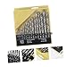 IWOWHERO All-in-one 19pc Drill Bit Set for Electric Drill Steel Drill Bits for and Plastic