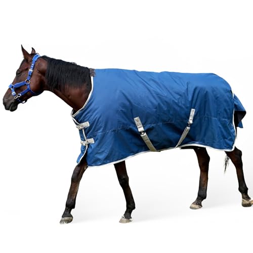 XUANNIAO Winter 1200D Premium Turnout Horse Blanket,Medium Weight Waterproof Blanket