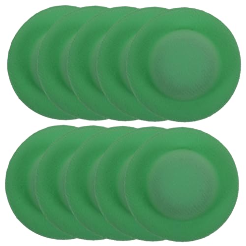 Sosoport 10 Piezas Pequeño Juguete De Sombrero De Mini Sombreros para Manualidades Accesorio para Fotos De Casa De Muñecas para Decoración y Manualidades DIY