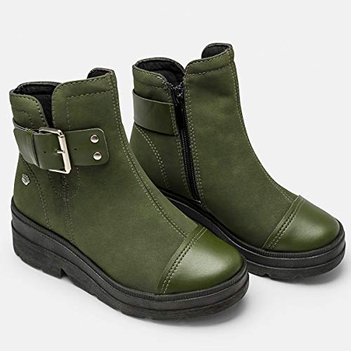 Bota Pink Cats Casual Infantil Verde