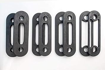 Resistance Bands Weight Straps 85lb Set, Four Pairs 2 2.5lb, 25lb, 210lb, 225lb for Soloflex
