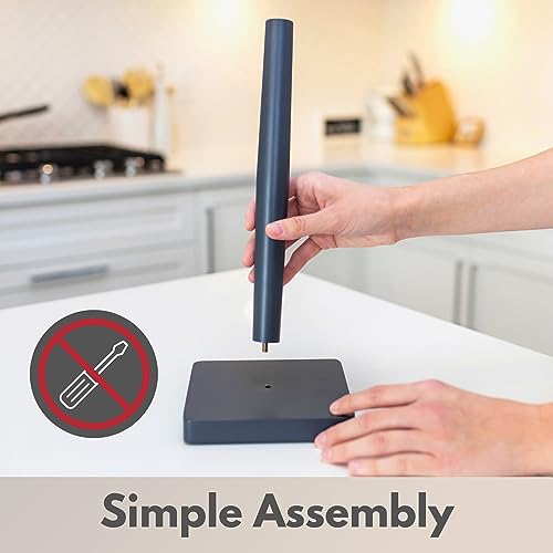 House Perfect Paper Towel Holder For Kitchen Countertops Solid Wood (Laurel Green) - Great For Kitchen Storage, Home Organization And Apartment Essentials #TOP4