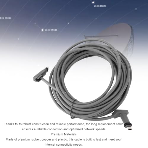 Cabo Starlink Gen 3, Cabo de Extensão Ethernet Starlink para Cabo Starlink Substituição Profissional