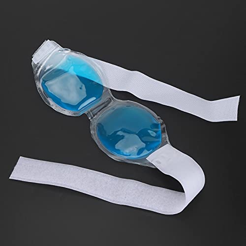 Kühlende Augenmaske, Wiederverwendbare Gel-Augenmaske, Heiße Kalte Kompresse für Geschwollene Augen, Trockene Augen, Augenringe, Lindert Augenermüdung (Blau) - Image 7