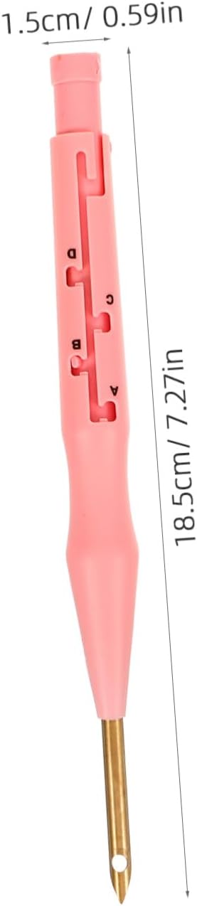 Gogogmee Punch Needle Embroidery Stitch Tool Lightweight Felting Needle for DIY Crafts Wool Felting Supplies Kit