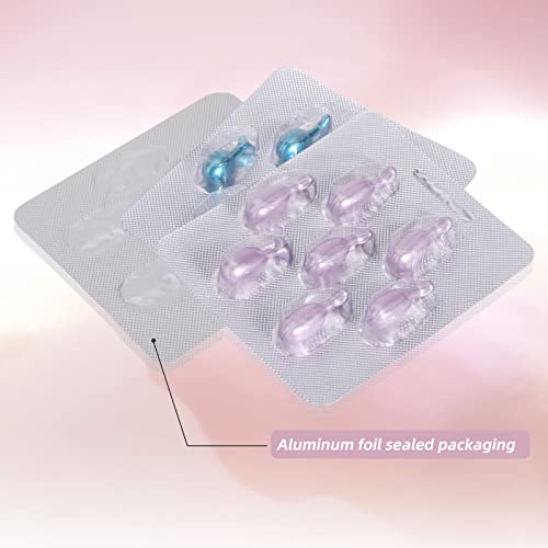 Retinol Serum For Face, Anti Aging Day Serum With Hyaluronic Acid Supplements,Daily Line Smoothing Skin Care Treatment For Fine Lines, Dark Spots, Post-Acne Scars,28 Individual Capsules #TOP4