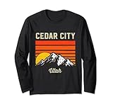 Photo Gallery cedar city utah retro vintage città stato stati uniti d america maglia a manica Photo Gallery cedar city utah retro vintage città stato stati uniti d america maglia a manica