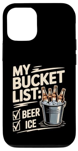 My Bucket List Beer Ice �����݂̃��[�e�B���p�[�e�B�[�o�[ - �X�}�z�P�[�X iPhone 12/12 Pro �p