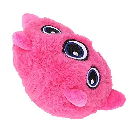 Annjom Bouncing Ball, Pet Toy Vibrating for Dog Chase Bite and Run for Halloween for Motorized Entertainment(Red hair, Pisa Leaning Tower Type) - Image 4