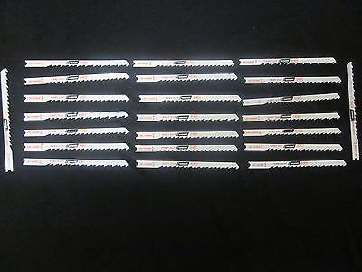 100pc JIG Saw 4" 6-TPI Wood Cutting Jigsaw Blades U144 Fast Cut SOFTWOOD Plywood