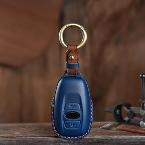 Carcasa de cuero para llave Subaru que soluciona el desgaste de botones y mandos