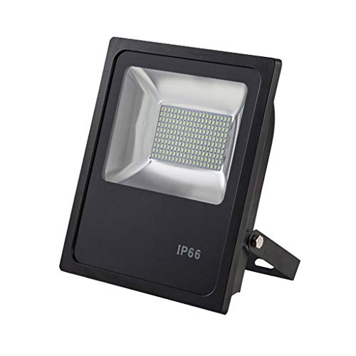 Garden LED Flood Light, Outdoor Spotlight Super Bright IP66 Waterproof Security Lights for Patio Square Garage (Color : Warm White)