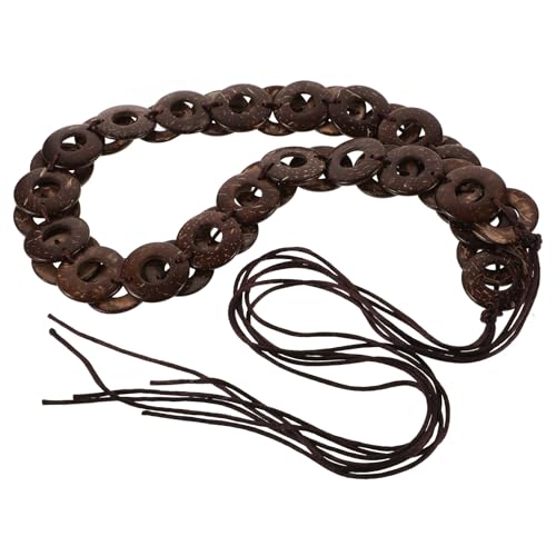 Abaodam Cinturón Tejido a Mano para Mujer, Cómodo y Transpirable, Estilo Vintage y Ajustable para Vestidos de Moda