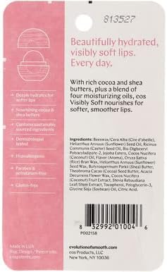 eos Visibly Soft Lip Balm Sphere Coconut Milk Pack of 6 Multi