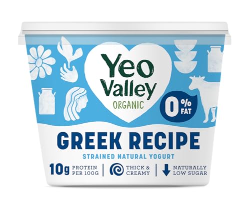 Yeo Valley Organic Super Thick Natural Kerned Yogurt 0% Fat 450g