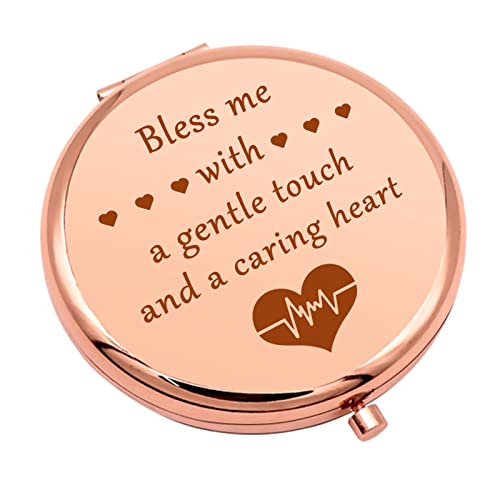 Nurse Gifts For Women Compact Makeup Mirror Nurse Appreciation Gifts For Women Nurse Practitioner Gifts Retirement Gifts For Nurse Folding Makeup Mirror For Nurse Students Birthday Graduation Gifts #TOP15