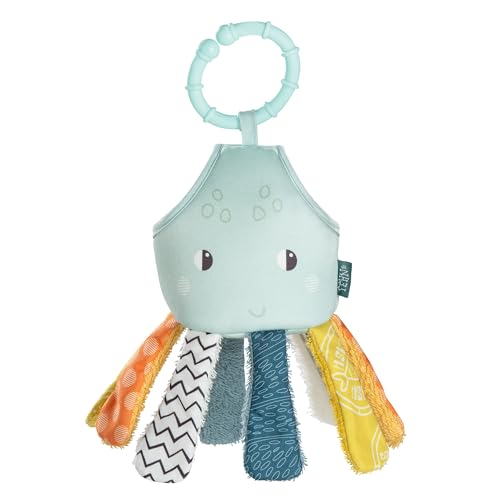 Fehn Badetier Tröpfel-Oktopus – Baby Badespielzeug für die Badewanne - Spieltier Wasserspielzeug für fröhlichen Badespaß – Badewannenspielzeug Spielzeug für Babys und Kleinkinder ab 0+ Monaten