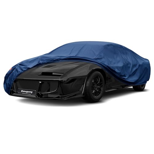 Image of Kaugung Heavy Duty Car Cover Custom Fit Pontiac Firebird (1982-2002),Waterproof All Weather Resistant Outdoor Sun Rain Dust Snow Protection with Anti-Theft Lock.(USA Warehouse,Within 3-7 Days)