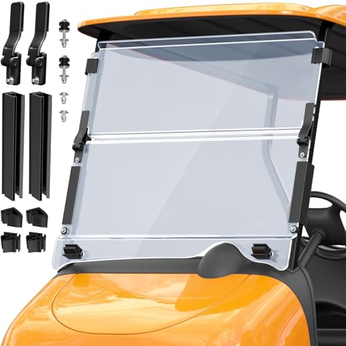 Upgrade Golf Cart Windshield for EZGO RXV 2008-UP Gas/Electric Models,