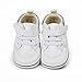 Sekantrol Baby Boys Girls First Walker Crib Newborn Shoes, Soft Rubber Sole Infant Sneakers Fashion High-Top Non-Slip Toddler Dress Moccasins Shoes (011-White, Infant, 6-12 Months, Medium)